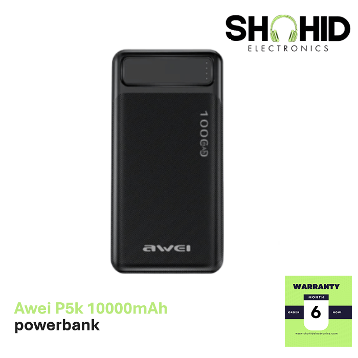 Awei P5k 10000mAh PD Fast Charge Power Bank