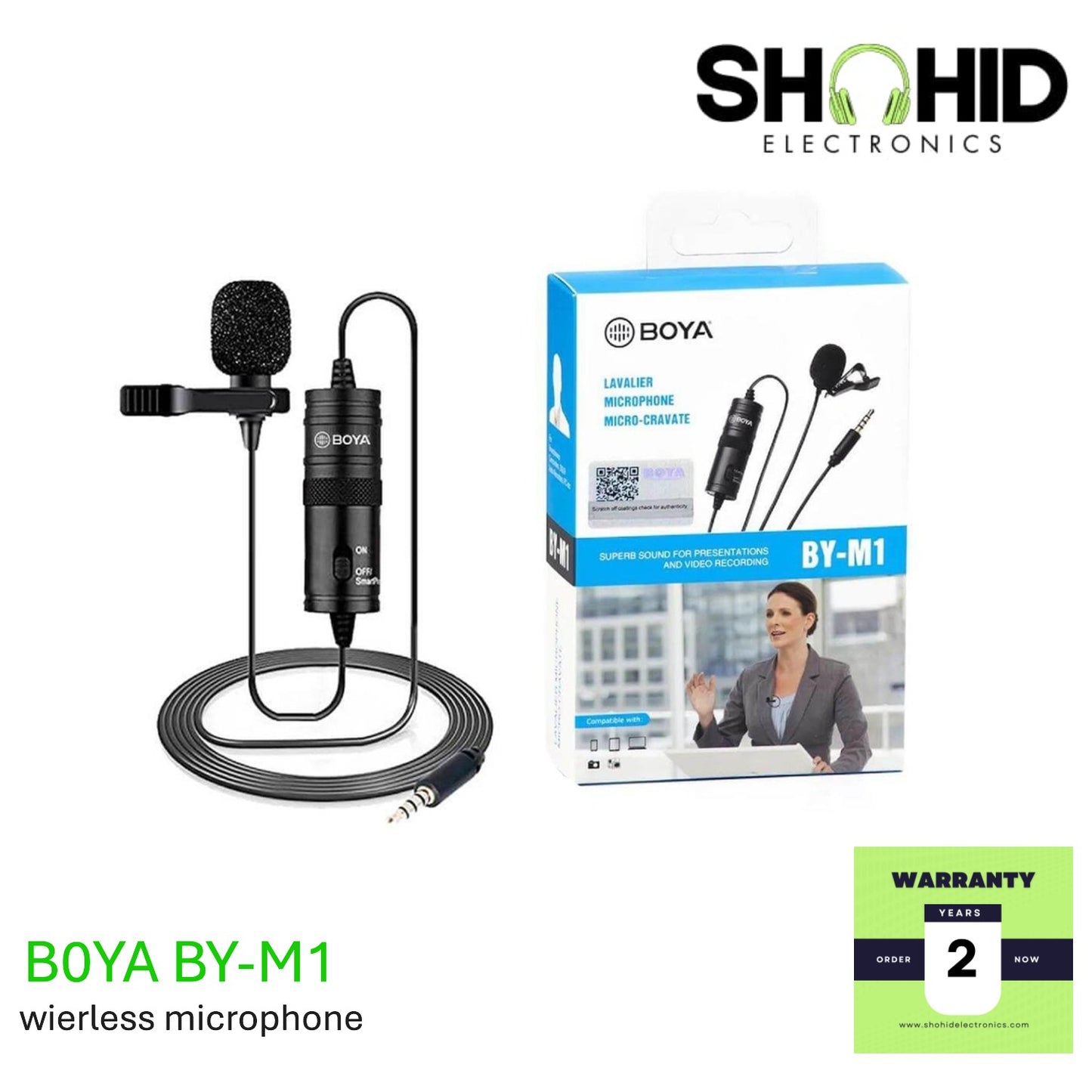 BOYA BY-M1 Omni Directional Lavalier Microphone price in bangladesh