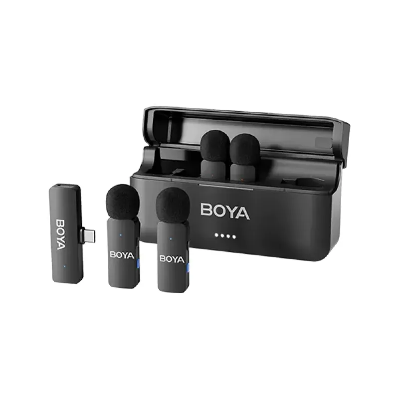 BOYA BY-V4U 4-Channel Mini Wireless Microphone