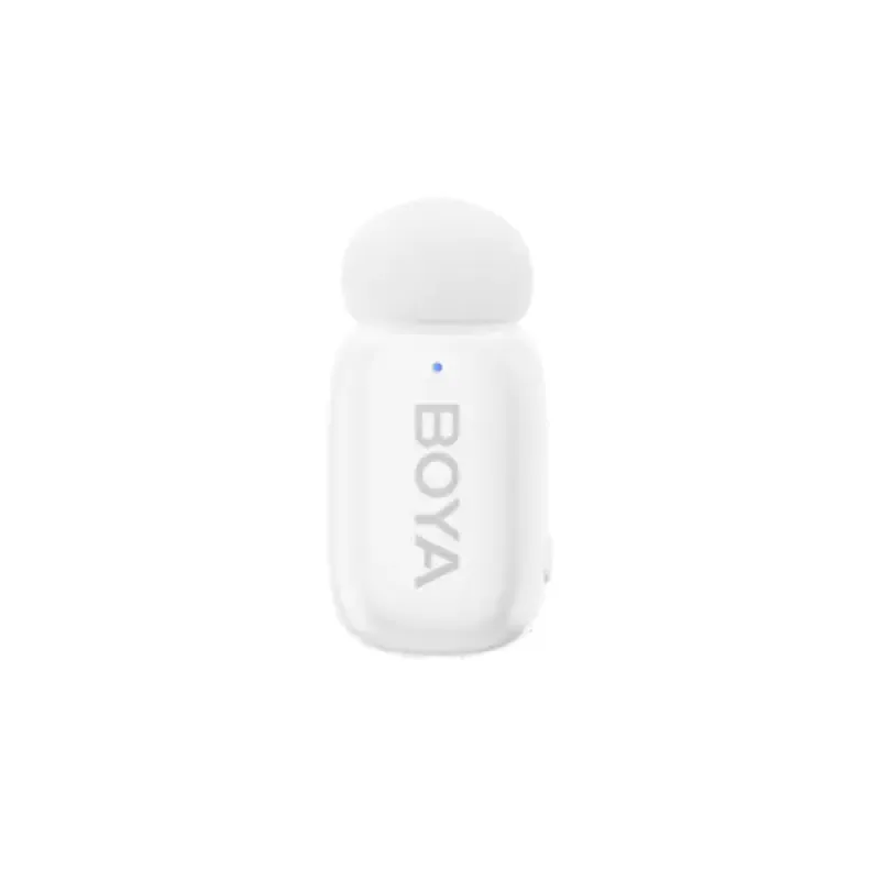 BOYA Mini-13 Wireless Microphone for Android and IOS - White