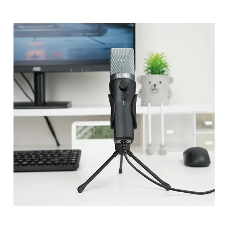 A4TECH Bloody GM20 USB Gaming Microphone - Black