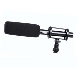 BOYA BY-PVM1000 Condenser Shotgun Microphone 3-pin XLR Output on DSLR Camera