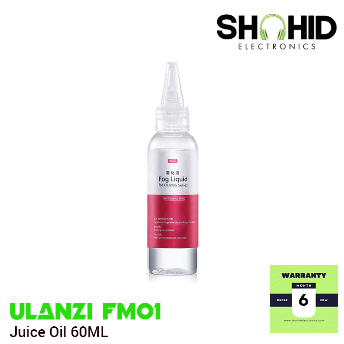 Ulanzi FM01 Fog Machine Juice Oil 60ML price in bangladesh