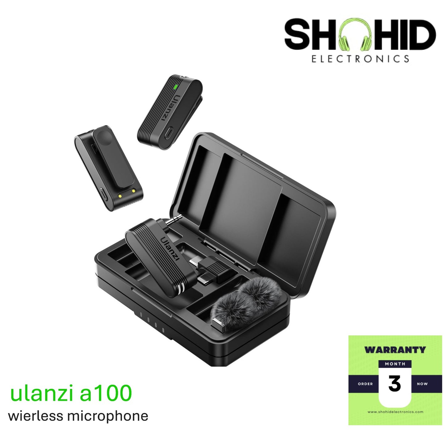 Ulanzi A100 Wireless Lavalier Microphone price in bangladesh