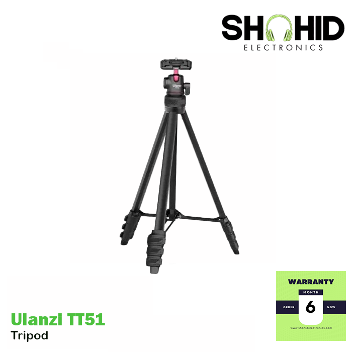 Ulanzi TT51 Aluminium Alloy Portable Tripod