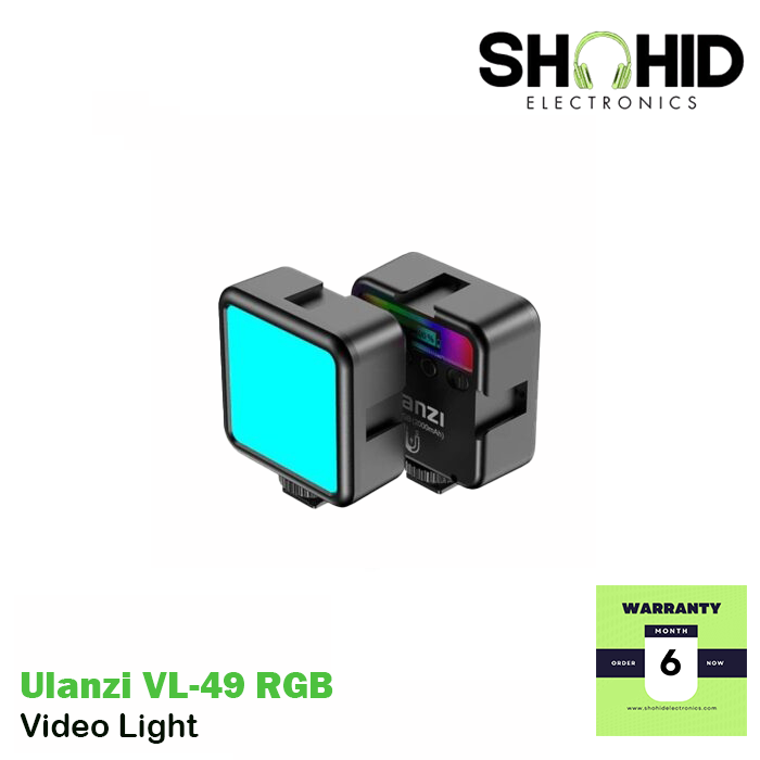 Ulanzi VL49 Rechargeable Mini RGB Light